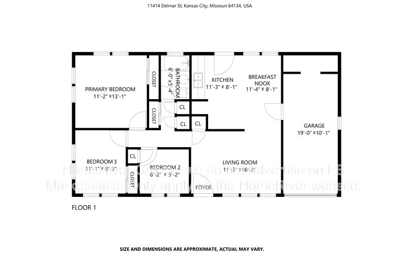 Apply now! 11414 Delmar St, Kansas City, MO 64134 property image