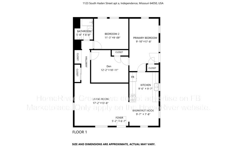 Updated End Unit 2 Bedroom + Bonus Room in Independence! 18-M Lease property image